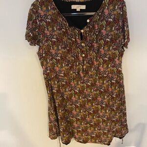 LOFT Women's jungle  Print dress XL - Multicolor